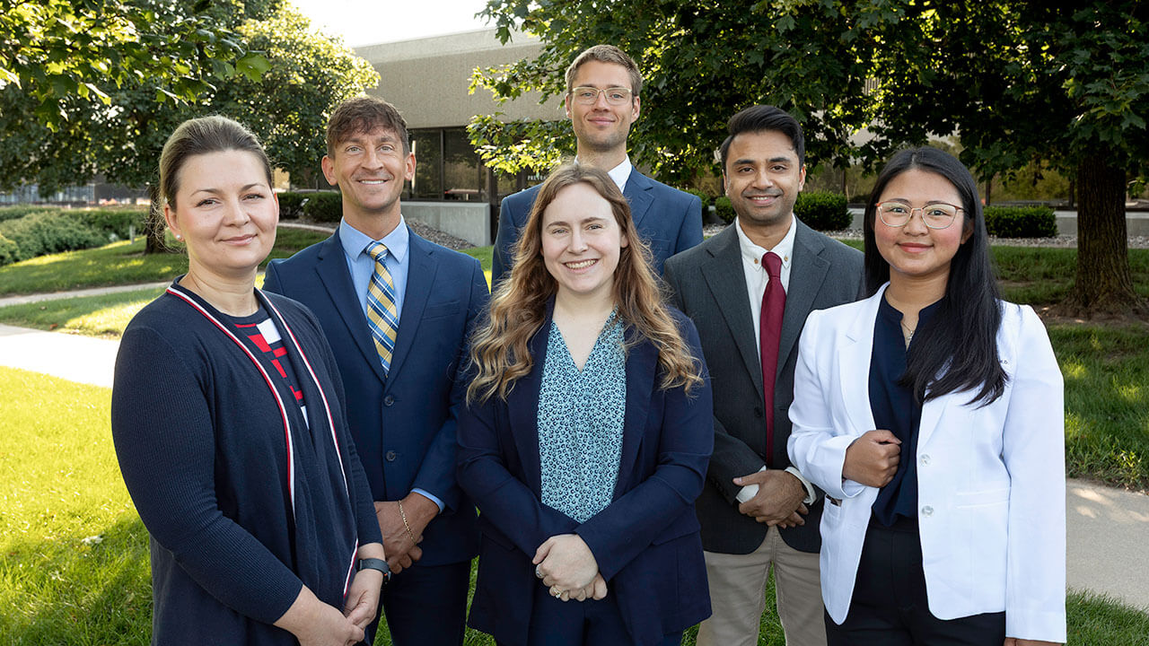 group picture of family medicine residents 