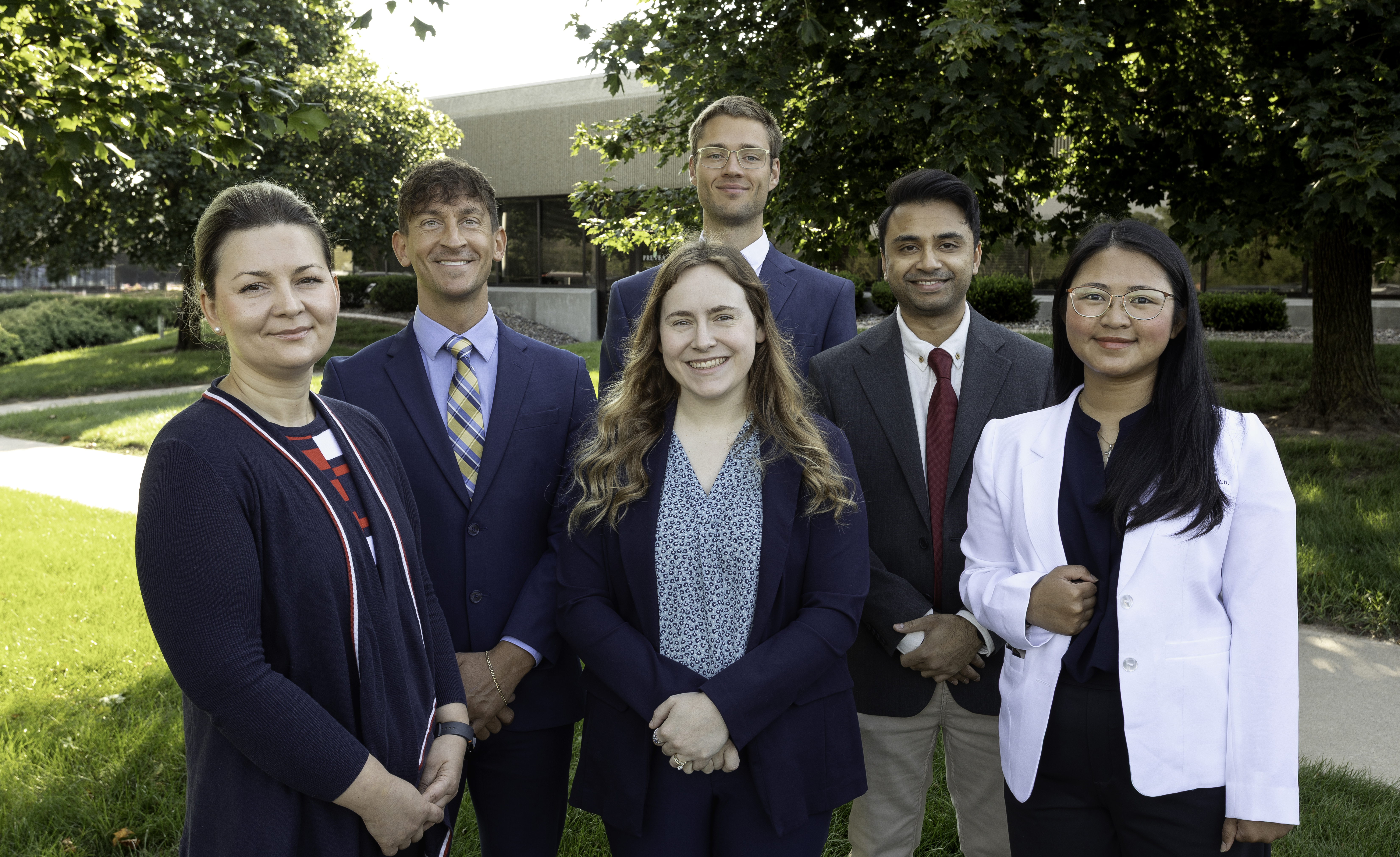group picture of family medicine residents 