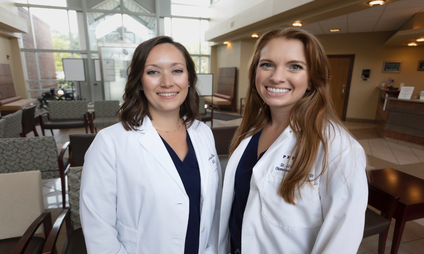 female doctor speaking to another woman